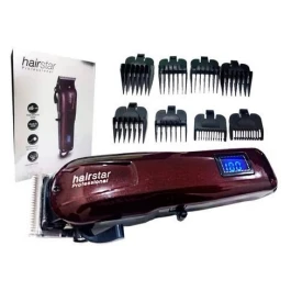 Maquina De Corte Cabelo Sem Fio 9w Hairstar Bivolt